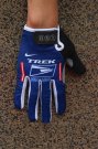 Trek Full Finger Gloves Cycling Blue