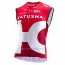 2016 Wind Vest Katusha White and Red