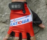 2011 Katusha Gloves Cycling Red