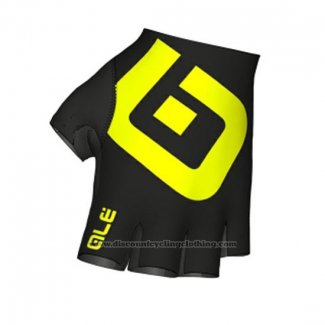 Ale Gloves Cycling Yellow