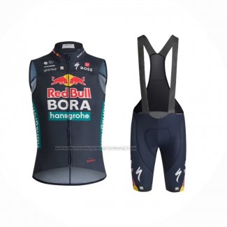 2024 Wind Vest Bora-Hansgrone Blue And Bib Short