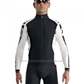 2014 Cycling Jersey Assos Black Long Sleeve and Bib Tight