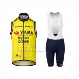 2024 Wind Vest Jumbo Visma Yellow And Bib Short